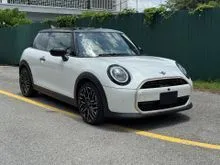 2024 MASSAGE SEAT BUCKET SEAT DARKBLUE INT DIGITAL METER HARMAN KARDON 360CAM BSM HUD PCRASH LANE ASSIST APPLE PLAY MINI Cooper 2.0 S 3 Door UNREG
