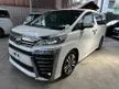 Recon 2018 Toyota Vellfire 2.5 ZG 2 EYES