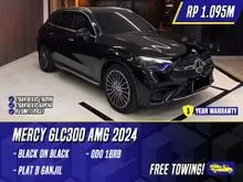 2024 Mercedes-Benz GLC300 2.0 AMG Line 4MATIC SUV Black Hitam Mercy GLC 300