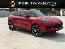 FLAME RED Seat Coupe Design Grade 4.5 B 2021 Porsche Cayenne 3.0 Coupe MEET US IN Johor Bahru Showroomm