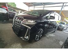 2019 Toyota Alphard 2.5 G S C Package MPV FACELIFT 3 LED SUNROOF 4 CAMERA 2019 JAPAN UNREG