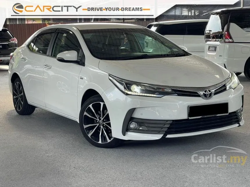 2018 Toyota Corolla Altis V Sedan