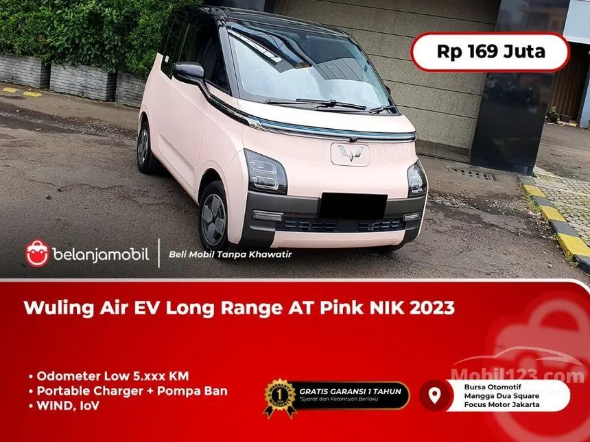Jual Mobil Wuling Air EV 2023 Long Range di DKI Jakarta Automatic Hatchback Lainnya Rp 169.000.000