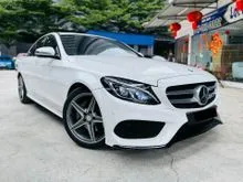 2017 Mercedes-Benz C200 2.0 AMG LINE 9G-TRONIC JAPAN SPEC 