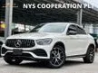 Recon 2020 Mercedes Benz GLC43 Coupe 3.0 AMG Line BiTurbo 4 Matic Unregistered 20 Inch AMG Rim Burmester Surround Sound System AMG Body Styling AMG Sport