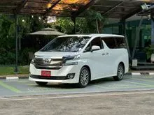 2016 Toyota VELLFIRE 2.5 (ปี 15-23) ZG Edition Van