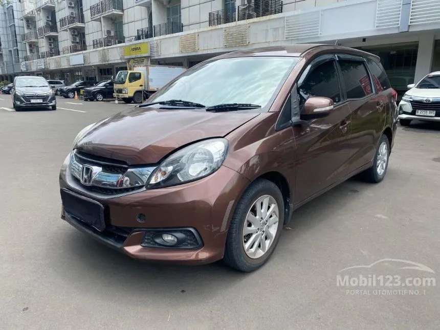 Jual Mobil Honda Mobilio 2014 E 1.5 di DKI Jakarta Automatic MPV Coklat Rp 108.000.000
