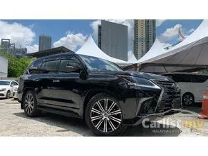 2019 LEXUS LX570 5.7 BLACK SEQUENCE LIMITED EDITION Mark Levinson / Rear Entertainment / Sunroof 360 Surround Camera