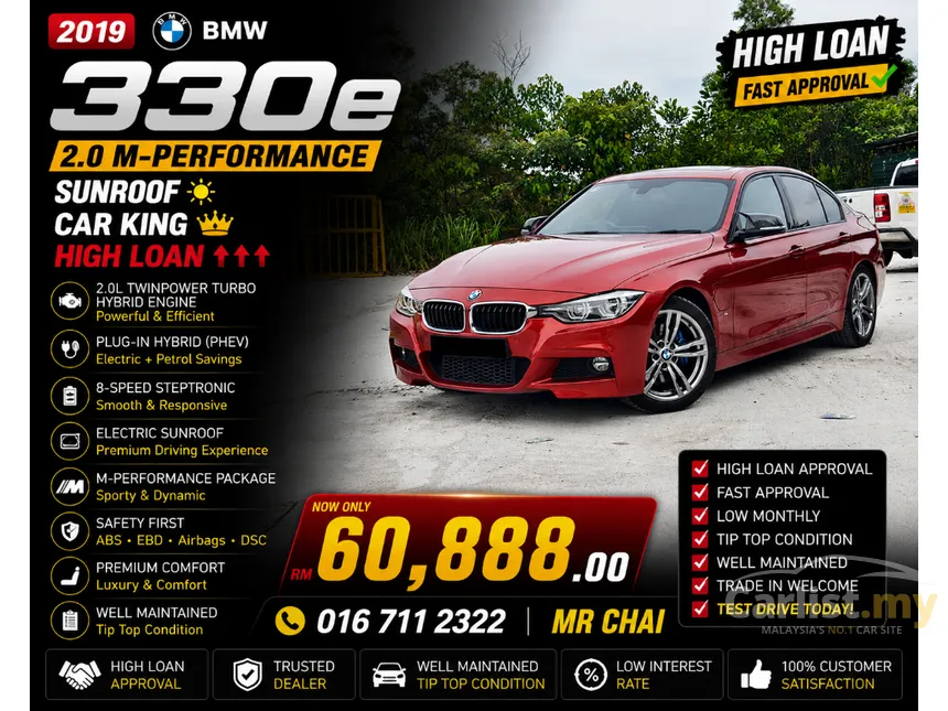 2019 BMW 330e M Sport Sedan