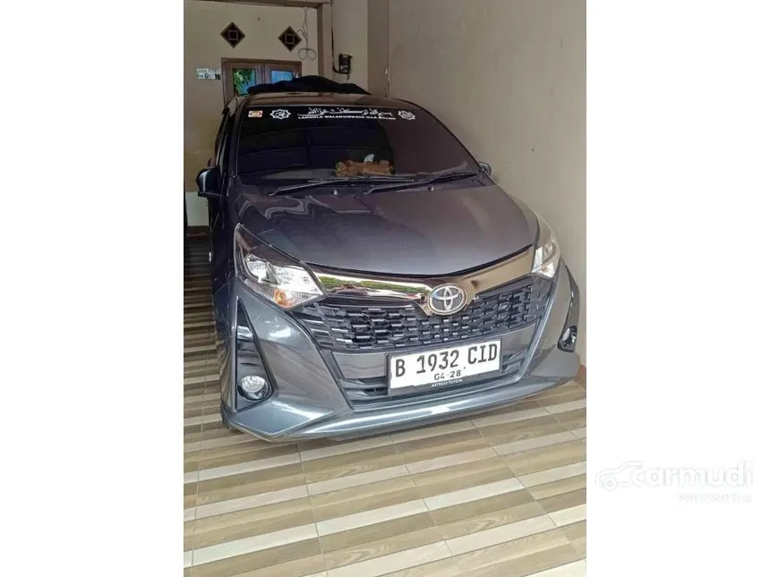 Jual Mobil Toyota Calya 2023 G 1.2 di DKI Jakarta Manual MPV Abu