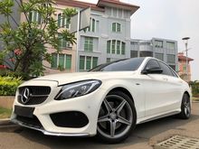2016 Mercedes-Benz C250 2.0 AMG Sedan Nik2016 CKD Full Spek Panoramic PBD HUD Km19rb TDP.175JT