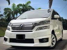 2014 Toyota Vellfire 3.5 V L Edition MPV High Spec Pilot Seat Low Mile Only 65K Free3Yrs Warranty/ Free Tinted
