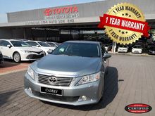 2013 Toyota Camry 2.0 G AT- Free 1 Year Warranty+ Free 1 Year Service by Authorized Toyota Service Centre