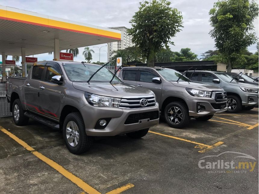 Toyota Hilux 2019 G 2 4 In Kuala Lumpur Automatic Pickup Truck Black For Rm 116 000 6384068 Carlist My