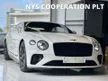 Recon 2020 Bentley Continental GT 4.0 V8 Coupe Latest Facelift Unregistered KeyLess Entry Full LED Matrix Head Lights LED Tail Lights LED Day Lights Ai