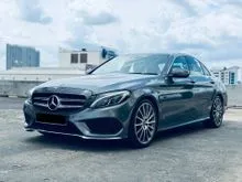 2019 Mercedes-Benz C350e 2.0 AMG 33K Miles 360 Apple Carplay Burmester Surround Sound Auto Parking Autonomous Braking System Contactless PowerBoot