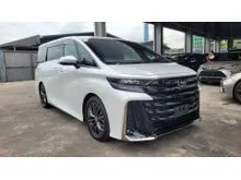 2024 Toyota Vellfire 2.4 Z Premier MPV Sunroof Side Step 360 Camera Roof Monitor PCS LDA HUD DIM BSM PB Unreg
