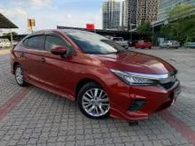 HONDA CITY V SENSING 1.5 AUTO 2021 L0AN MUDAH LULUS 1YEAR WARRANTY CARKING GENUINE YEAR MADE