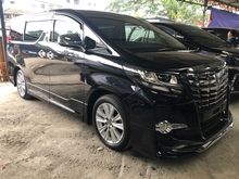 2015 Toyota Alphard 2.5 X S SA SC Promotion