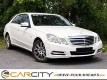 2012 Mercedes-Benz E200 CGI 1.8 Elegance WELL MAINTAIN TIPTOP CONDITION AMG