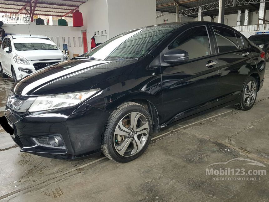 Jual Mobil Honda City 2014 E 1.5 di Jawa Barat Automatic Sedan Hitam Rp