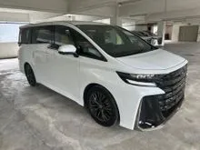 2024 Toyota Vellfire 2.4 Z Premier MPV DIM BSM UNREG CHEAPEST IN TOWN NO HIDDEN CHARGES