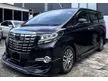 Used 2017 Toyota Alphard 3.5 SC ZG ORI 31K KM JBL Home Theatre 360Cam Modelista Full Spec One Owner Perfect Condition No Accident No Flood - Cars for sale