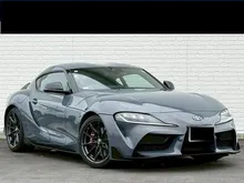 Ready Import 2024 Toyota Supra 3.0 RZ Black Leather Seats, JBL Sound System, Aftermarket Digital Mirror, (Volcanic Ash Gray Metallic) - INCOMING STOCK