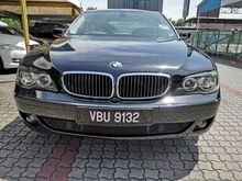2007 BMW 730Li 3.0 Sedan E66 1 OWNER, MEMORY LEATHER SEATS, PADDLE SHIFT