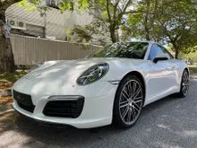 2017 Porsche 911 3.0 Carrera S Coupe SPORT CHRONO PACKAGE SPORT EXHAUST PDLS GENUINE ORIGINAL MILEAGE