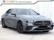 2021 Mercedes-Benz E300 2.0 AMG Line Sedan FULL SERVICE RECORD ONLY 19K KM SUPERB NICE CONDITION
