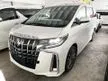 Recon 2021 Toyota Alphard 2.5 G S C Package MPV # JBL , 360 CAMERA , SUNROOF , MODELLISTA , GRADE 4.5 A - Cars for sale