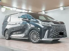 2024 Lexus LM 500h 2.4 4 Seater Executive 4WD, Dual Moonroof, Mark Levinson, 48-inch Rear Entertainment, HUD, 14-inch Navigation, INCOMING STOCK