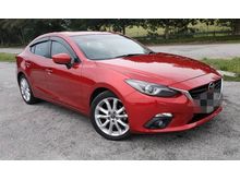 2015 Mazda 3 2.0 SKYACTIV-G GL Sedan (A) CBU SUNROOF TIP TOP
