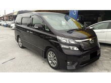 2010 Toyota Vellfire 2.4**Z PLATINIUM**HOME THEATER**BLACK INTERIOR**POWER BOOT**LOW MILEAGE**