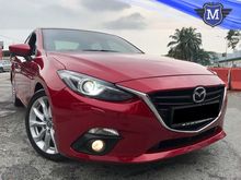 2015 Mazda 3 2.0 SKYACTIV-G HIGH SPEC S/ROOF P/START NAVI GOOD MAINTAIN WARRANTY