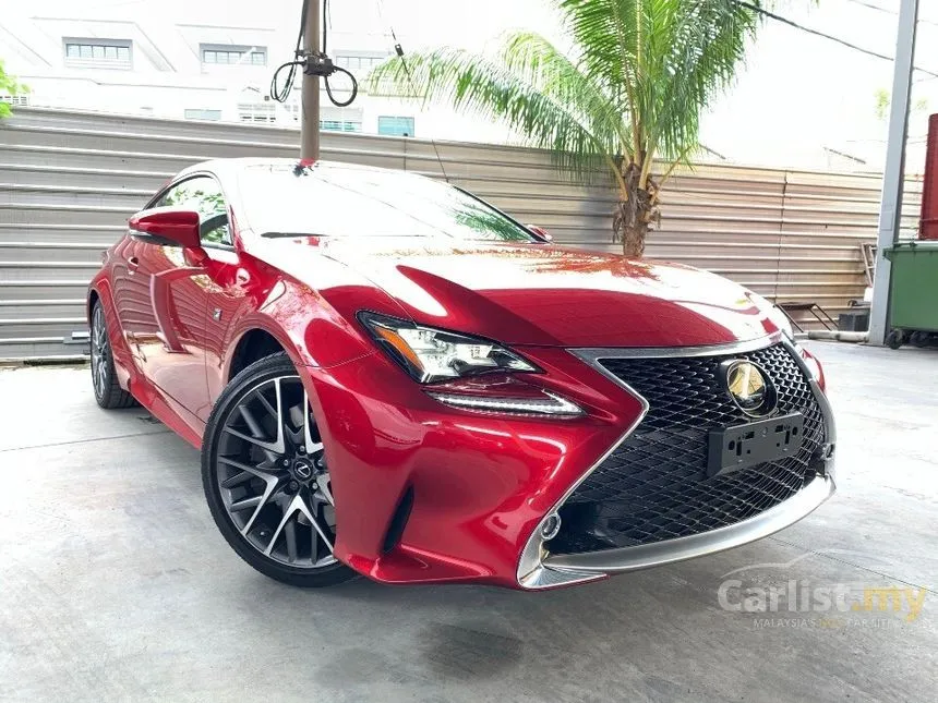 Recon 2017 Lexus Rc200t 2.0 F Sport Coupe Unreg - Carlist.my