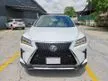 Recon 2018 Lexus RX300 2.0 F Sport / PANROOF / GRADE 5 A / REAR ELECTRIC SEAT / HUD / 3 LED /