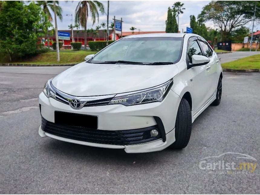 2017 Toyota Corolla Altis G Sedan