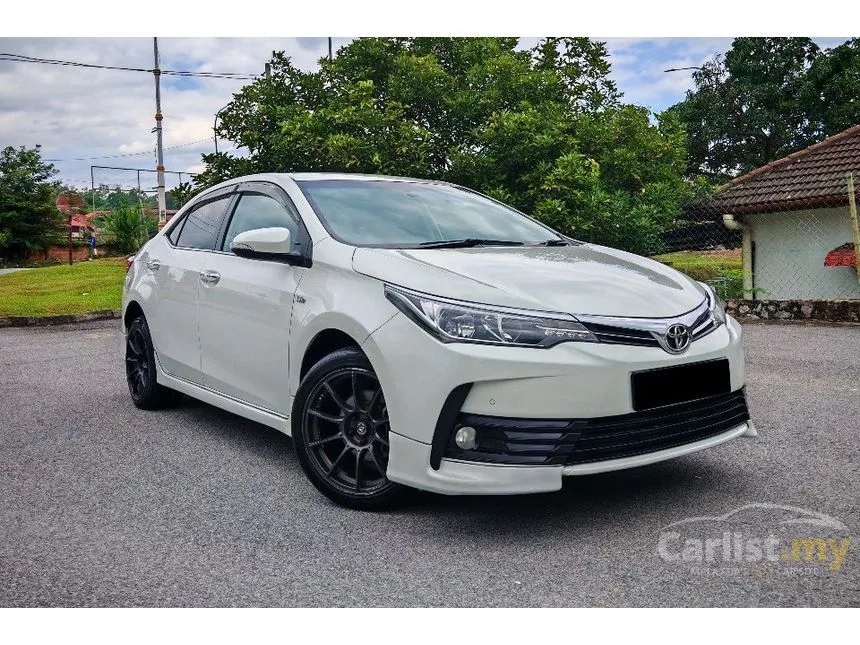 2017 Toyota Corolla Altis G Sedan