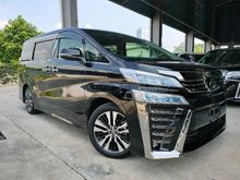 2020 Toyota Vellfire 2.5 ZG Demo Car 3LED S/Roof PCS LTA BSM DIM PB Display Audio Unregister