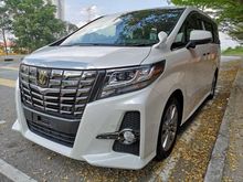 2017 Toyota Alphard 2.5 G SA MPV