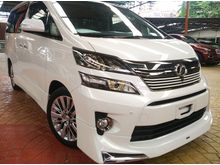 2014 Toyota Vellfire 2.4 Z Golden Eyes Home Theater,Sunroof,Modelista