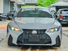 2023 Lexus IS 300 2.0 F Sport Sedan TURBO LOW MILEAGE 8K KM IS300 PREMIUM MARK LEVISON SOUND SAFETY KIT BSM PCS LTA XENON HEADLIGH APPLE ANDROID UNREG