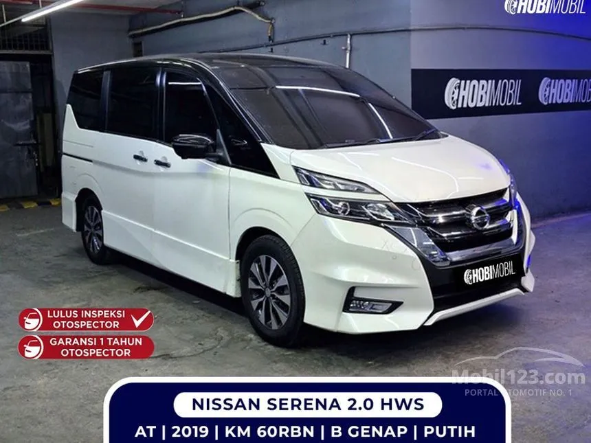 Jual Mobil Nissan Serena 2019 Highway Star 2.0 di DKI Jakarta Automatic MPV Putih Rp 297.000.000
