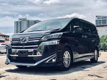 FULL SPEC NEW MODEL BEIGE INTERIOR 2018 Toyota Vellfire 3.5 VL EDITION
