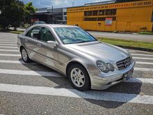 Loan Kedai/Credit/Bank Easy Approved, 2003/04 Mercedes-Benz C200K 1.8 Elegance Sedan