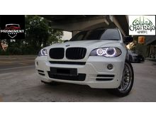 BMW X5 PANAROMIC ROOF 7 SEATER 1 YEAR WARRANTY 2009,LIMITED SPEC,I DRIVE DIGITAL SCREEN,FULL LEATHER SEATS,CRYSTAL WHITE IN COLOUR,ONE DATIN OWNER