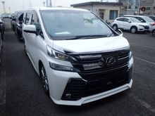 2017 Toyota Vellfire 2.5 Z Golden Eyes Alphine Player Sunroof Incoming Stock Unregistered