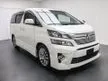 Used 2014 Toyota Vellfire 2.4 GOLDEN EYE MPV Tip Top Condition One Yrs Warranty 360 Camere Sunroof And Moonroof New Stock in Sept 2023 Vellfire Alphard